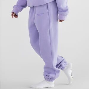 Comfort Color Limited Edition Pastel Edit Lavender Jogger Sweatpants Size S